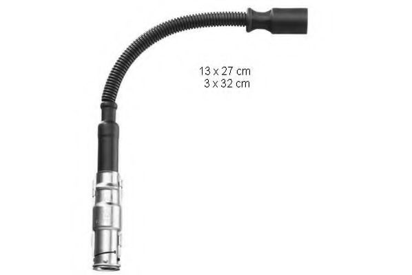 BERU Ignition Cable Kit ZEF1488