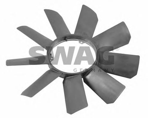 SWAG Fan Wheel, engine cooling 10 92 2784