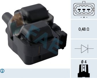 FAE Ignition Coil 80294