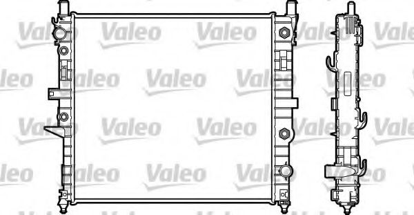 VALEO Radiator, engine cooling 732706