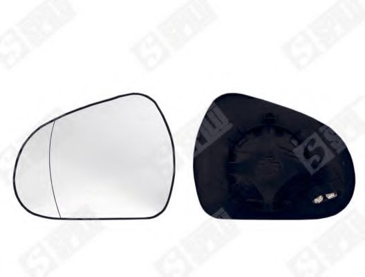SPILU Wing mirror glass Left 12467 Discount Car Parts