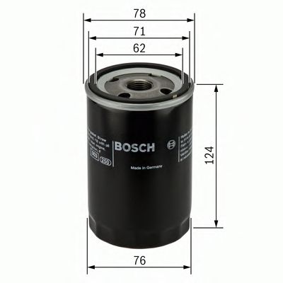 BOSCH Oil Filter 0 451 103 105