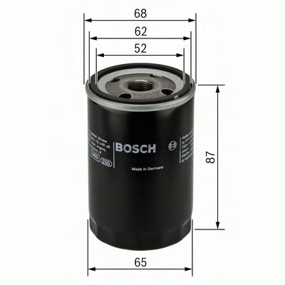 BOSCH Oil Filter 0 986 452 060