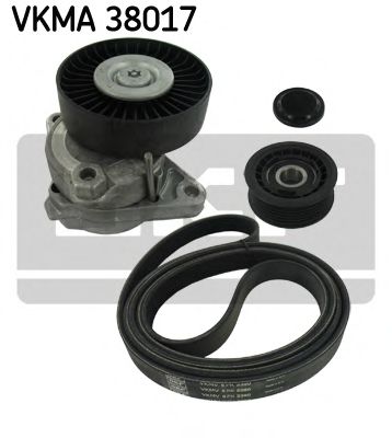 SKF V-Ribbed Belt Set VKMA 38017